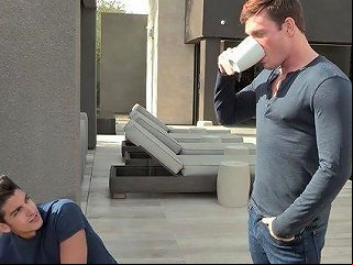 Gay Couple Blow Each Other In The Kitchen And Fuck In The Bedroom